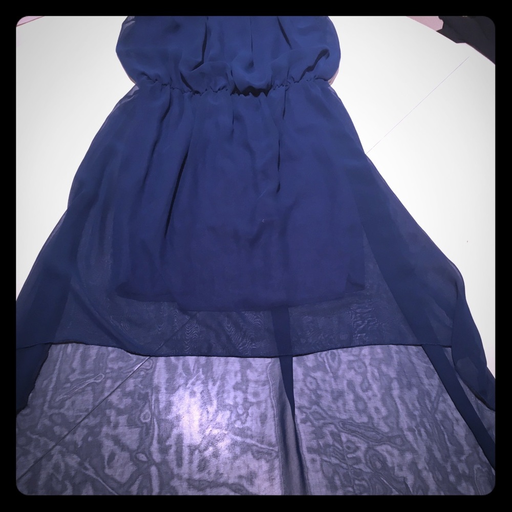 Blue dress